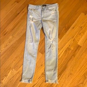 Abercrombie and Fitch Harper super skinny jeans